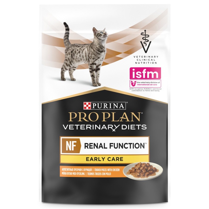 Pro Plan VD NF Renal Function Early Care - Alimento em molho para gato com doença renal - Frango