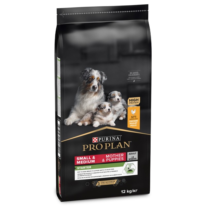 Pro Plan Starter Small & Medium Mother & Puppies - Ração seca para cachorro pequeno e médio - Frango