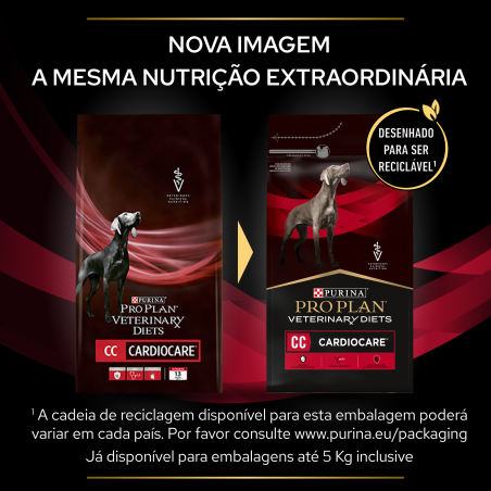 Pro Plan VD CC Cardiocare - Ração seca para cão com insuficiência cardíaca