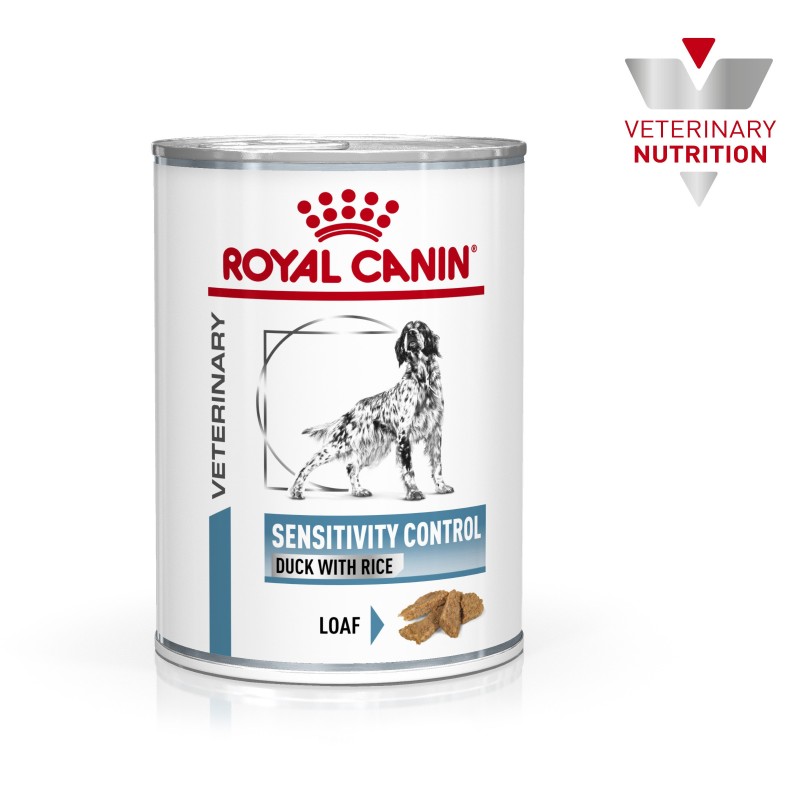 Royal Canin VET Sensitivity Control - Alimento em patê para cão adulto com sensibilidade - Pato