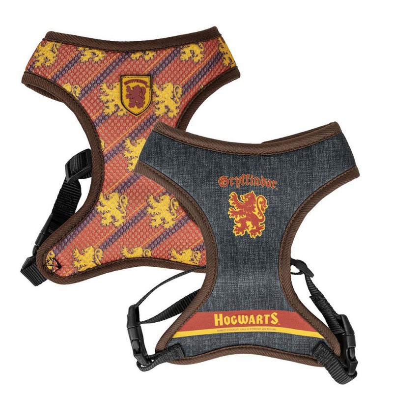 Peitoral reversível Gryffindor para cão - Harry Potter