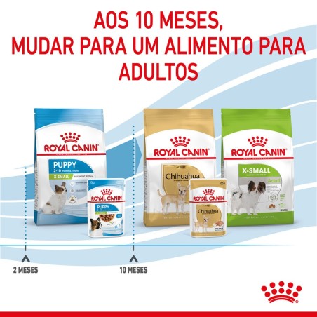 Royal Canin Puppy X-Small - Alimento em molho para cachorro de porte muito pequeno