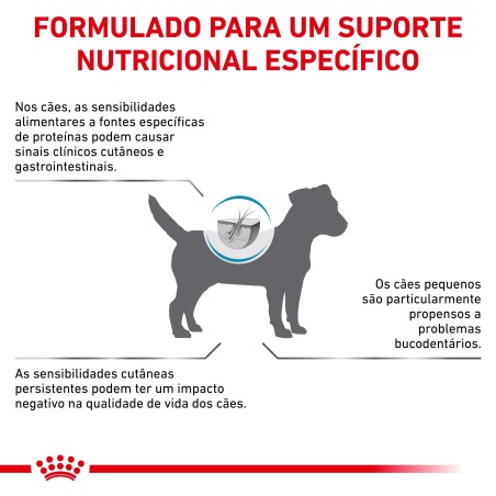 Royal Canin VET Anallergenic Small Dogs  - Ração seca para cão adulto pequeno com alergias