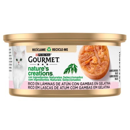 Gourmet Nature's Creations - Alimento em gelatina - Atum com gambas