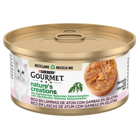 Gourmet Nature's Creations - Alimento em gelatina - Atum com gambas