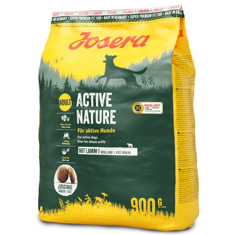 Josera Active Nature - Ração seca para cão adulto - Aves e borrego