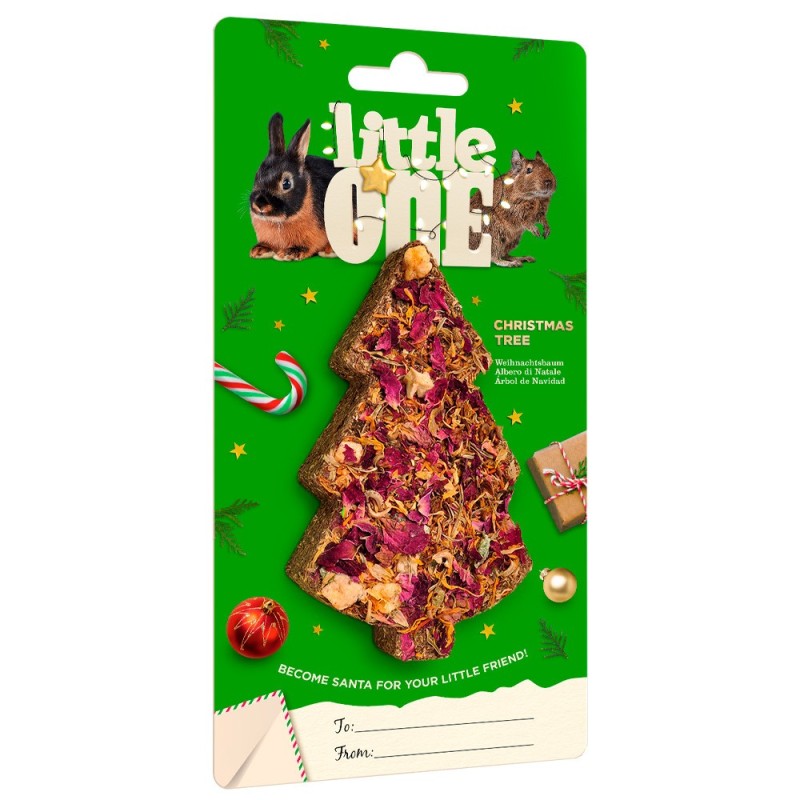 Snack de Natal para roedores - Little One Christmas Tree