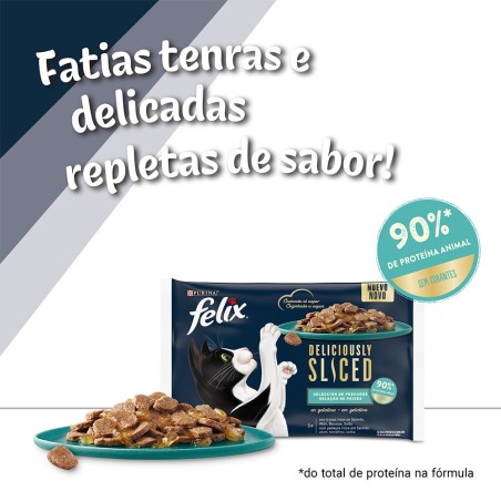 Felix Deliciously Sliced - Seleção de peixes