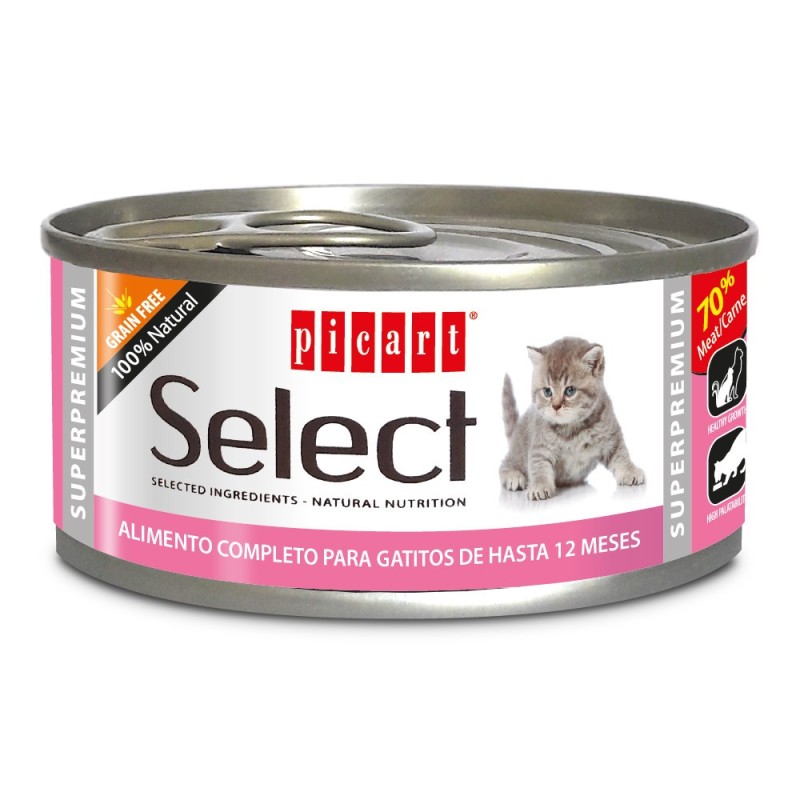 Picart Select Kitten - Alimento em patê para gatinho - Frango