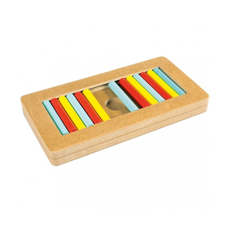 Duvo Plus Slide 'N Snack Puzzle Rectangle - Jogo para cães e gatos