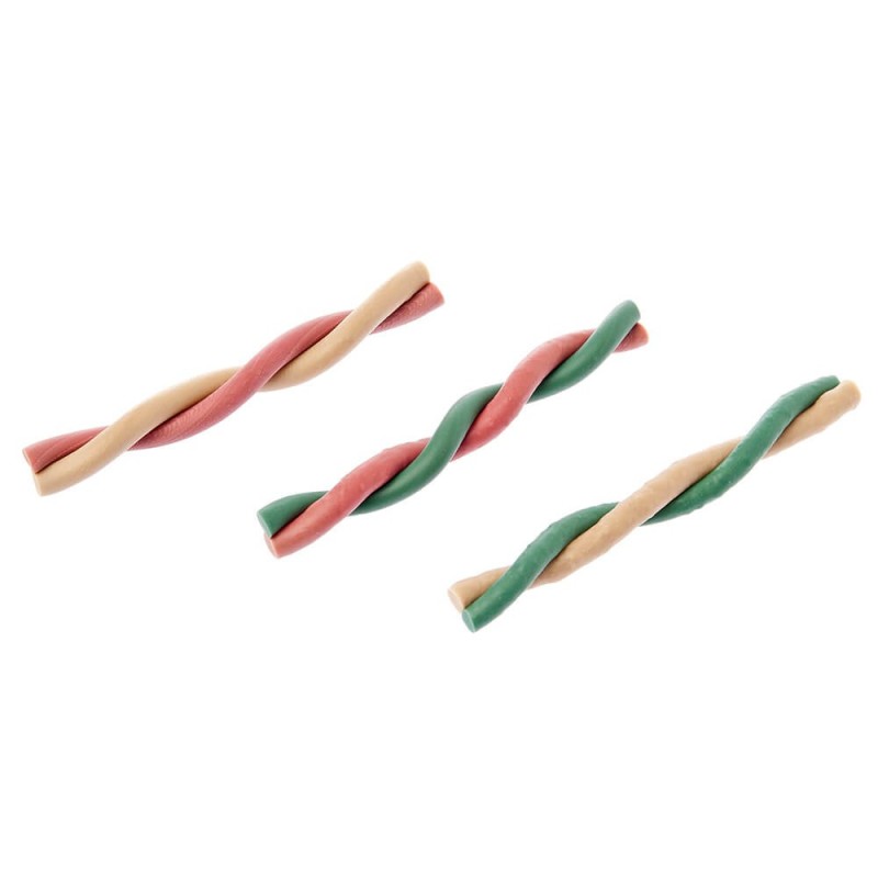 Snacks vegetais para cão Bone Fruit Twists - Ferribiella