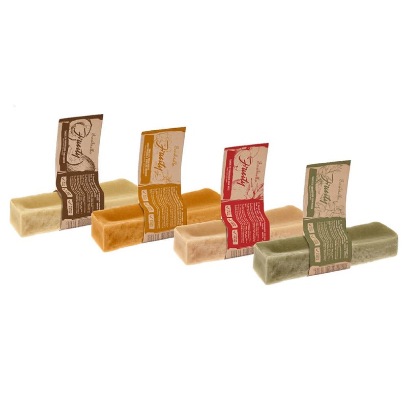 Barra de queijo Fruity para cão - Cúrcuma e ginseng indiano - Ferribiella