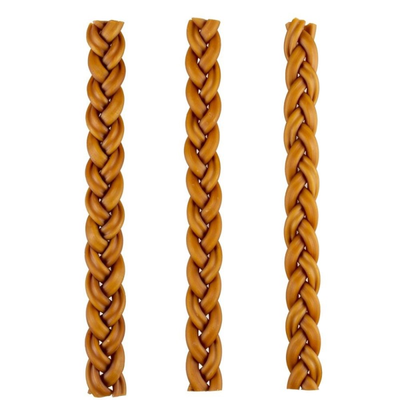 Sticks de tranças com frango e vaca para cão - Duvo Plus
