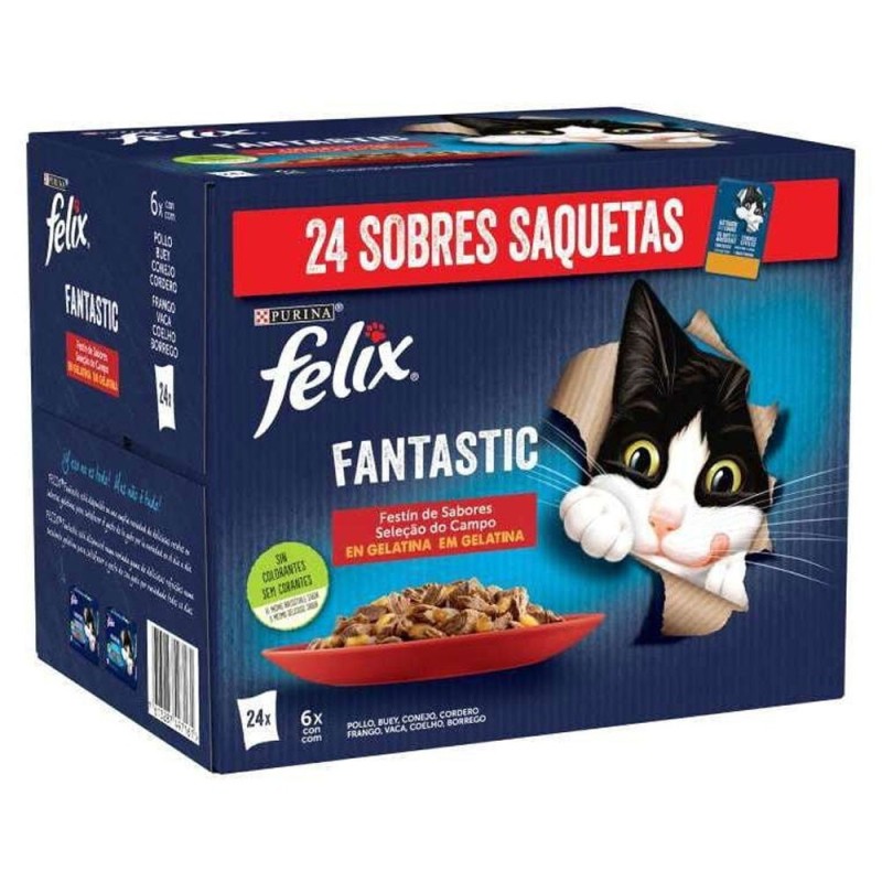 Felix Fantastic - Saborosa seleção em gelatina - Pack 24