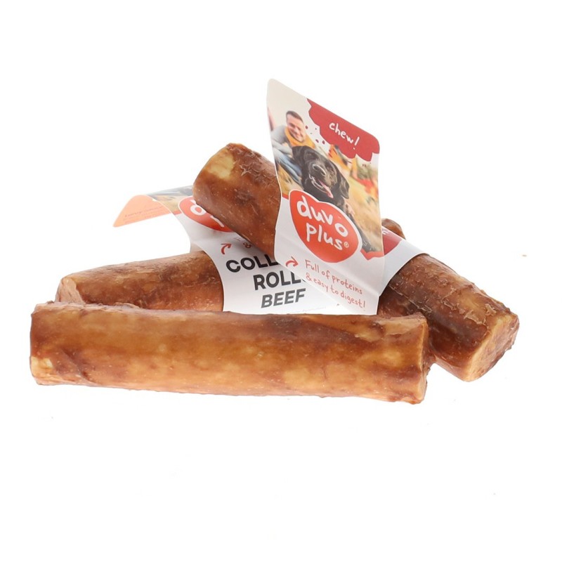 Snacks em rolos de colagénio com vaca para cão - Duvo Plus