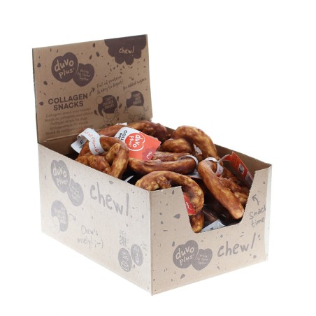 Pretzel de colagénio com carne de bovino para cão - Duvo Plus