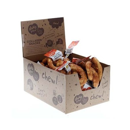 Pretzel de colagénio com frango para cão - Duvo Plus