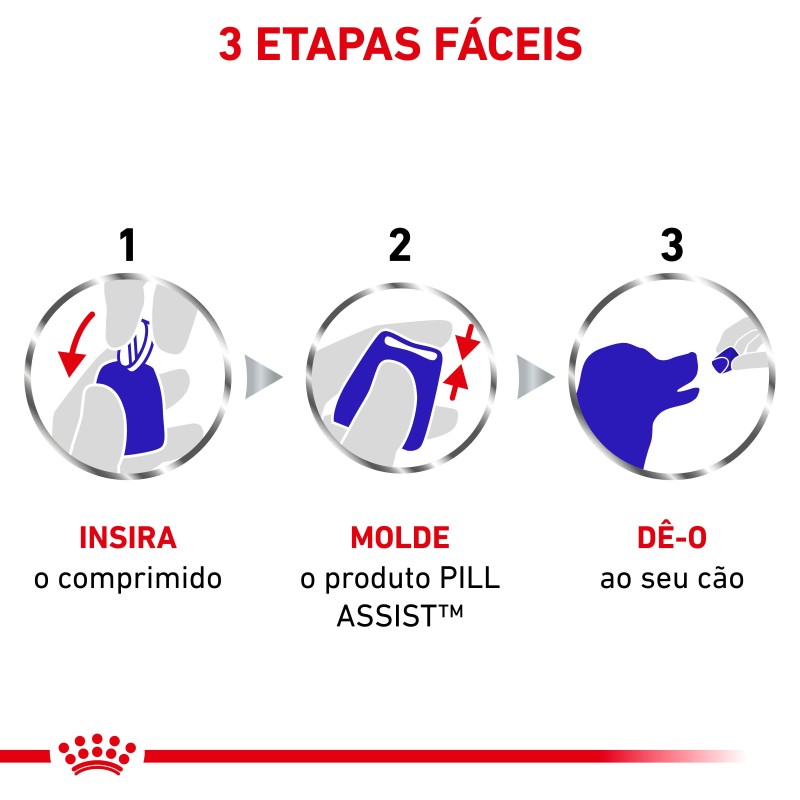 Royal Canin - Snack para dar comprimidos para cão médio e grande - Pill Assist