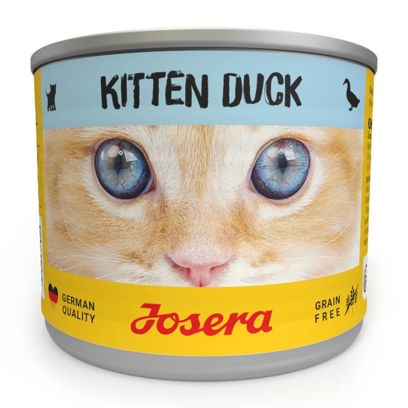 Josera Kitten - Alimento em patê para gatinho - Pato