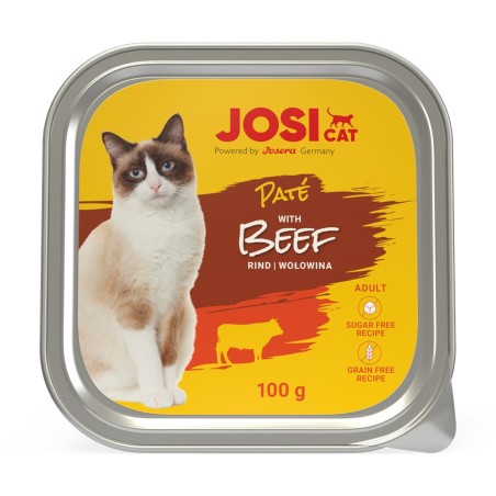 JosiCat - Alimento em patê para gato adulto - Vaca