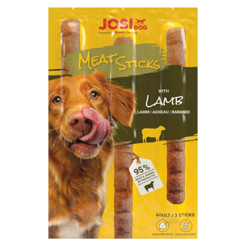 Snacks em stick para cão adulto - JosiDog - Borrego