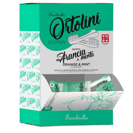 Snacks de laranja e menta para cão Ortolini - Ferribiella