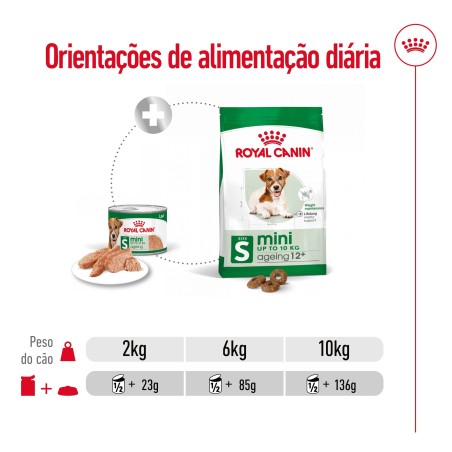 Royal Canin Mini Ageing 8+ - Alimento em patê para cão de porte pequeno com mais de 8 anos