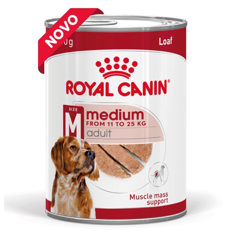 Royal Canin Medium Adult - Alimento em patê para cão de porte médio